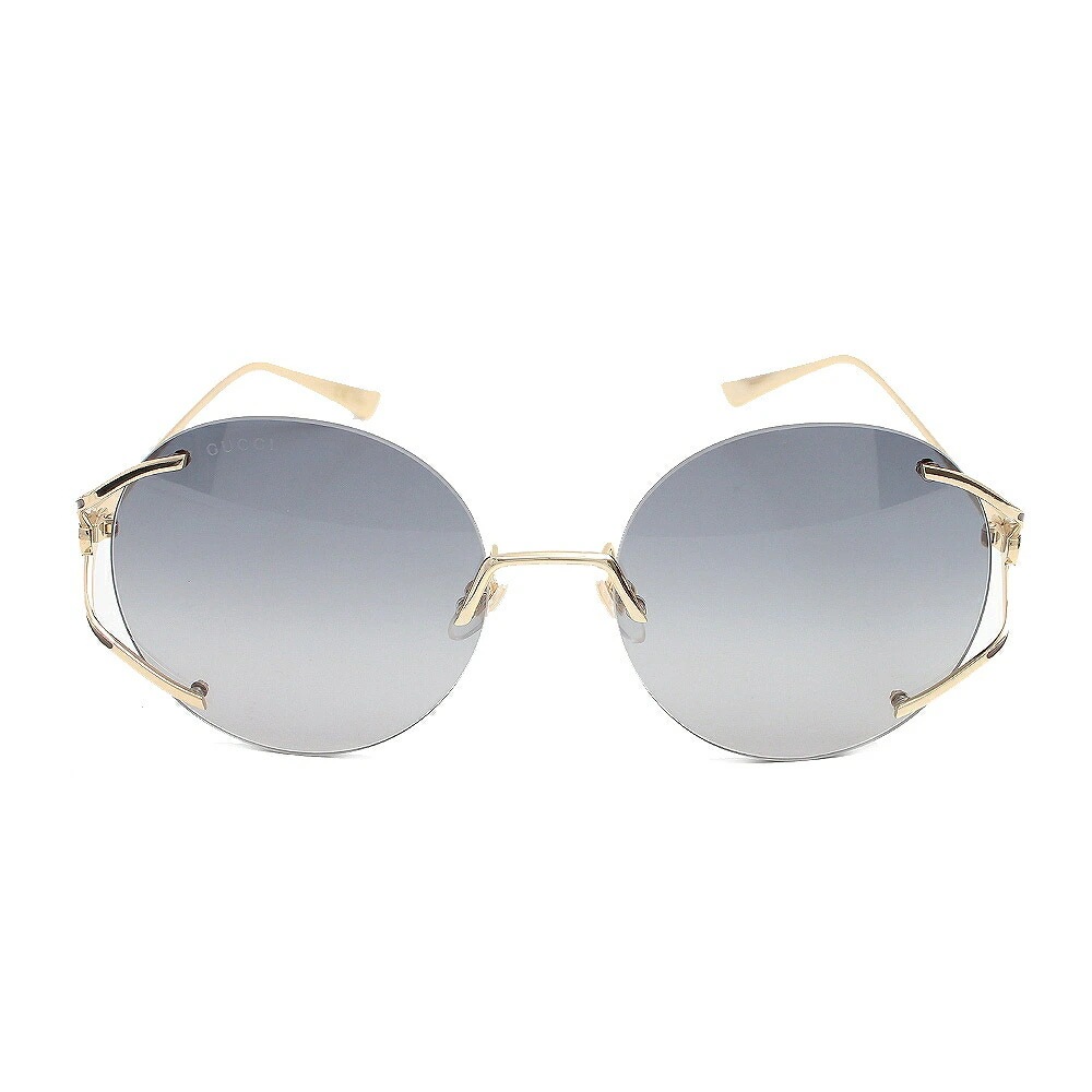 グッチ GUCCI サングラス GG0645S-001 メンズ レディース ゴールド グレー