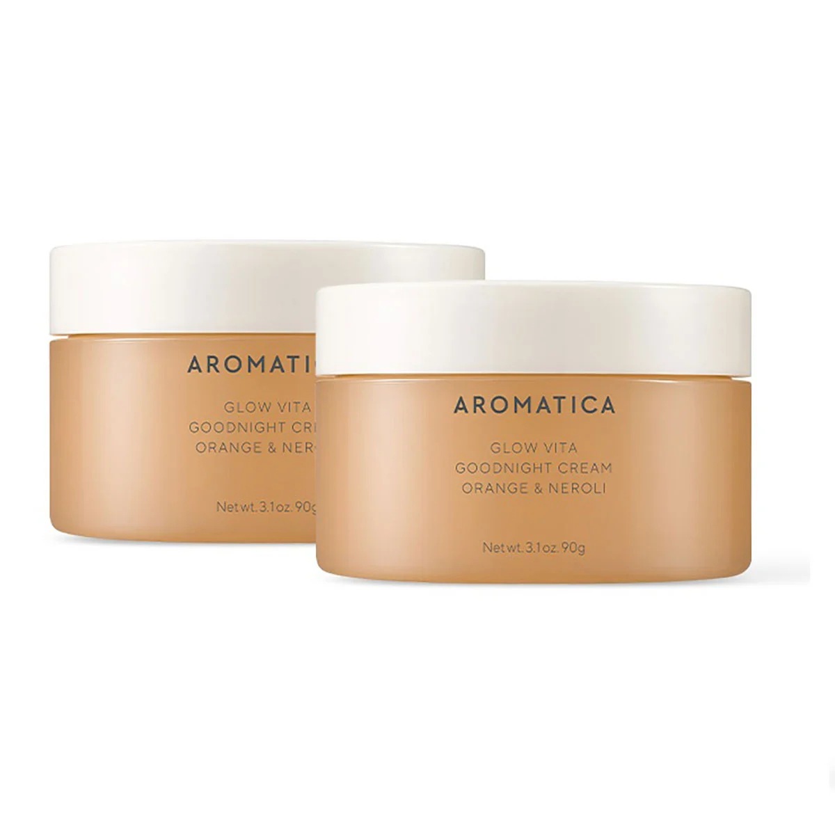 グロービタ グッドナイトクリーム 90ml x 2, 高保湿スキンケア, 敏感肌向け, オーガニッククリーム