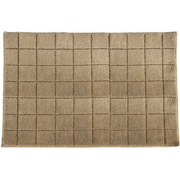 マルナカ 6474 日本製 抗菌防臭&吸水速乾バスマット レチカータ LLサイズ 60×90cm ベージュ メーカー直送