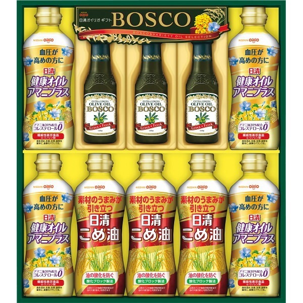 （ギフト）ボスコ オリーブオイル&ヘルシーオイルギフト 5,855円