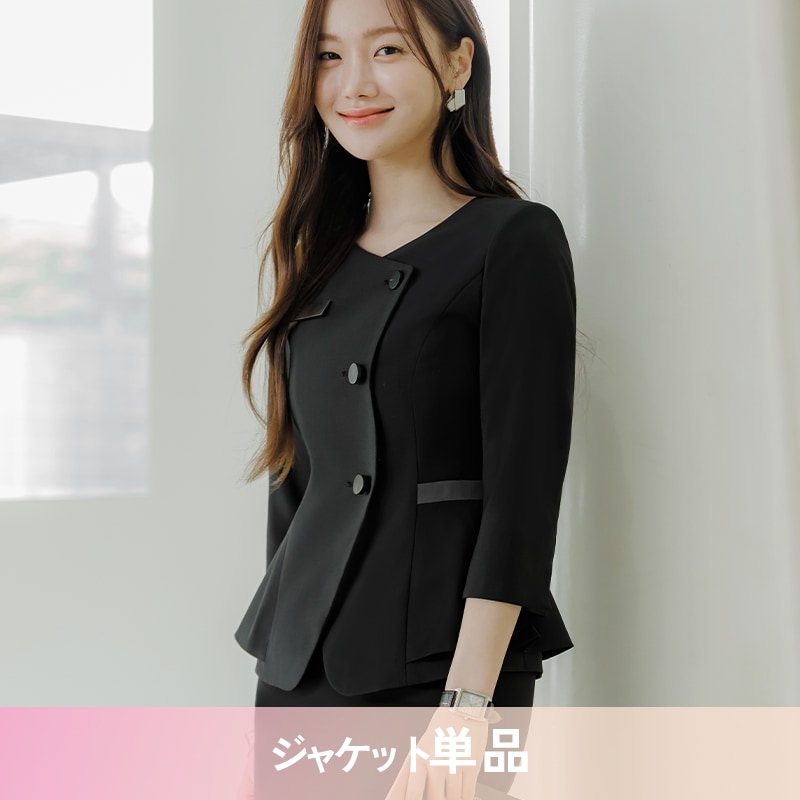 韓国 ジャケット スーツ 単品 エステティック 眉毛ビューティーサロン 洗えるスーツ