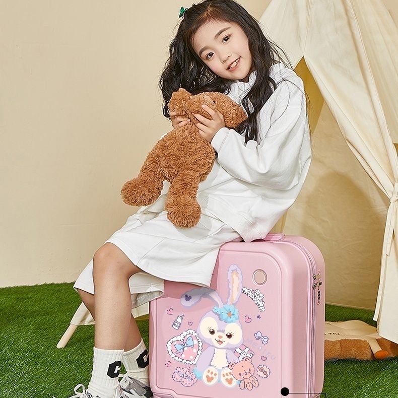 星黛露兎漫画軽量小型スーツケース学生児童旅行スーツケース箱パスワード公