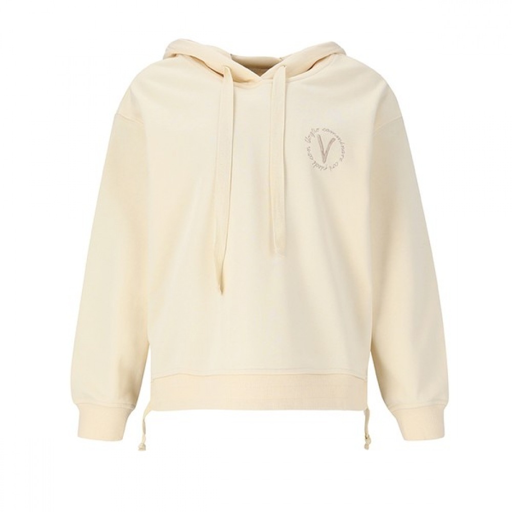 (ニューヨーク訪問) フード付きストリングクロップTシャツ (VZ2LT21)