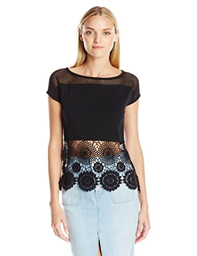 Threads 4 Thought Womens Raven Top, Black, Large
