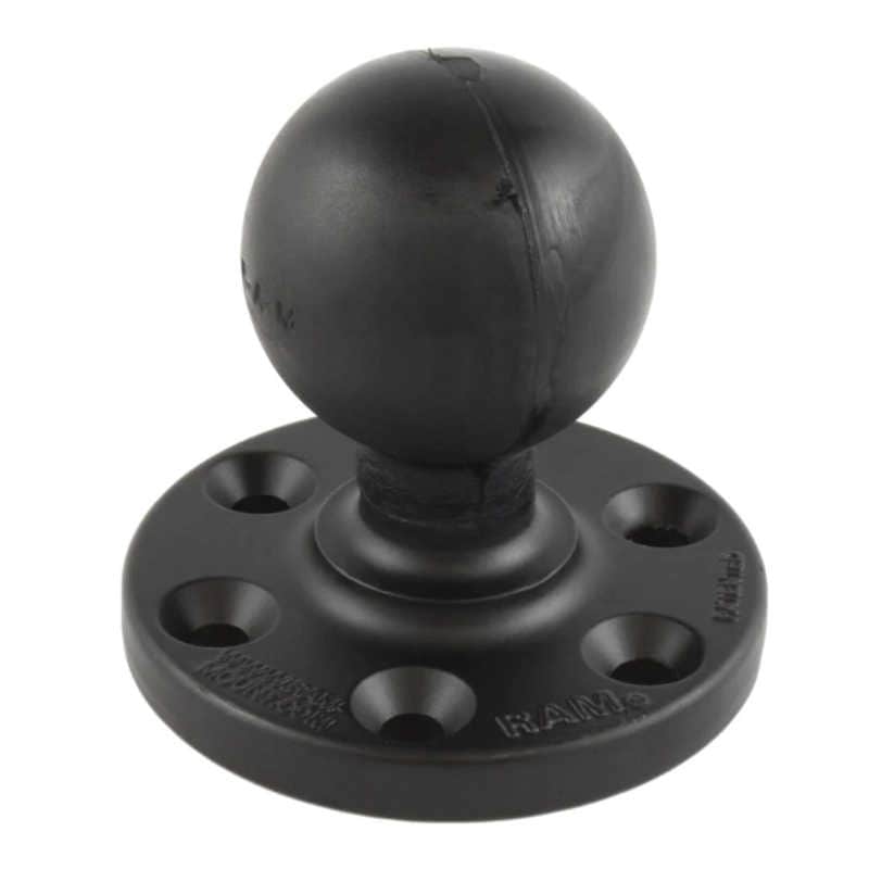 RAMMOUNTS　6穴ベースマウント2.25インチボール　RAM-D-202U-S1ビデオカメラ・アクションカメラ用アクセサリー