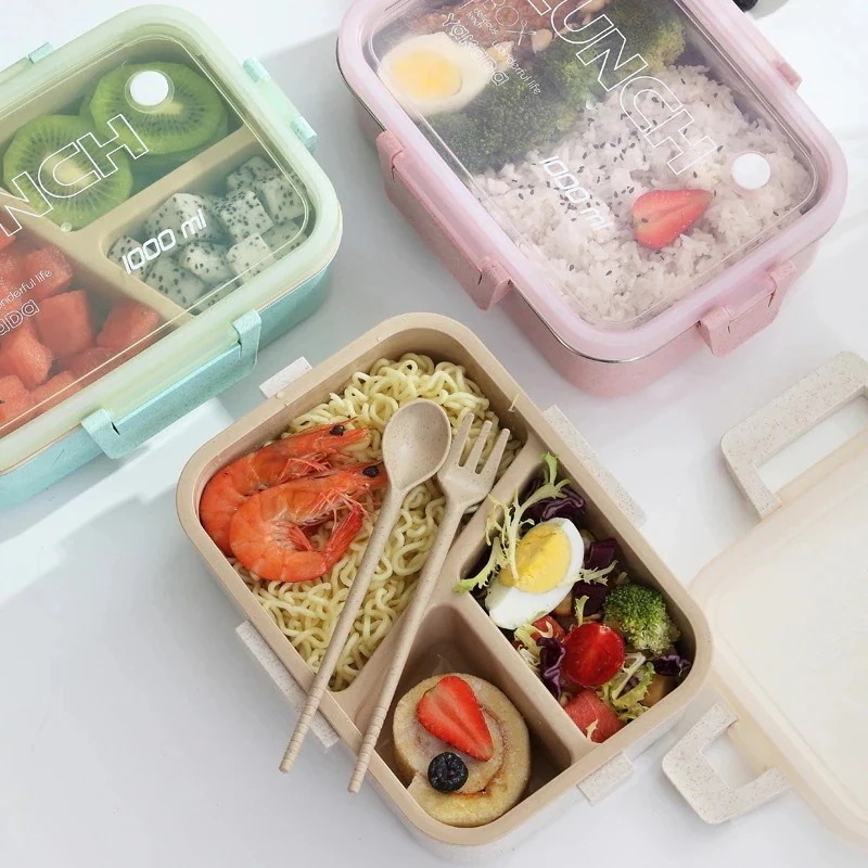 速達最新弁当箱 ランチボックス おしゃれ お弁当箱 食事用 遠足 ピクニック 便利 学校学生 会社出勤 2