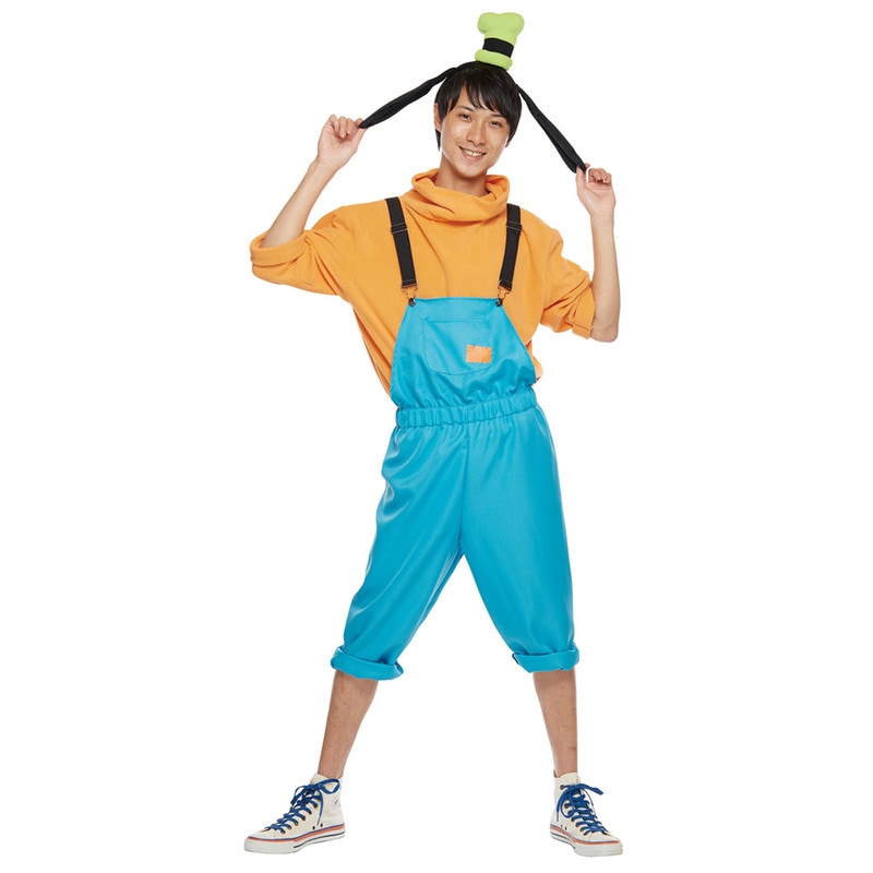 コスプレ 仮装 男性用カジュアルグーフィ 【 コスプレ 衣装 ハロウィン 仮装 コスチューム ディズニー グッズ 余興 パーティーグッズ 公式 正規ライセンス品 大人用 メンズ 】