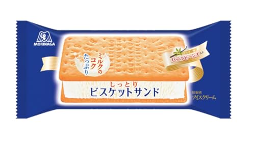 [冷凍] 森永製菓 ビスケットサンド 119ml×24個