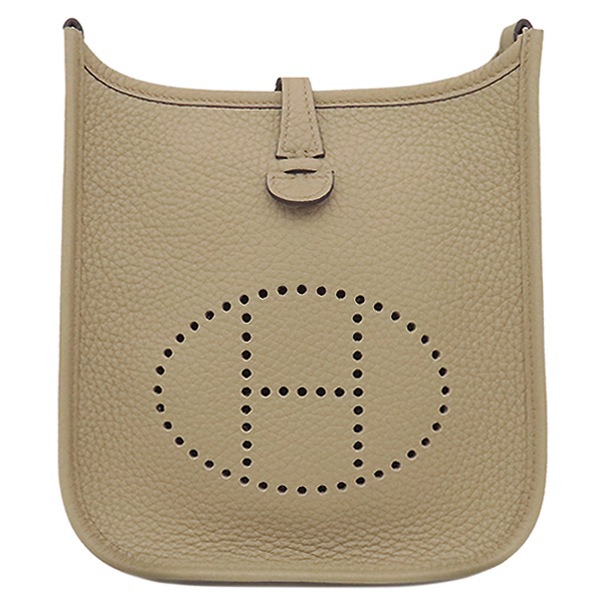 エルメス HERMES ショルダーバッグ エヴリンTPM アマゾン トリヨンクレマンス ベージュマルファ シルバー金具 W刻印（2024年製） 【箱】【中古】