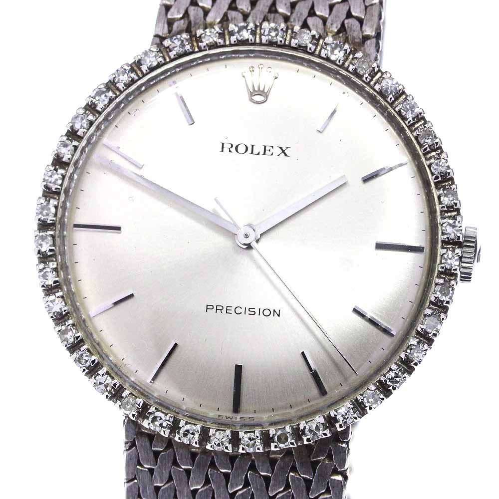 【ROLEX】ロレックス プレシジョン Cal.1225 アフターダイヤ 3411 手巻き メンズ_731424【中古】