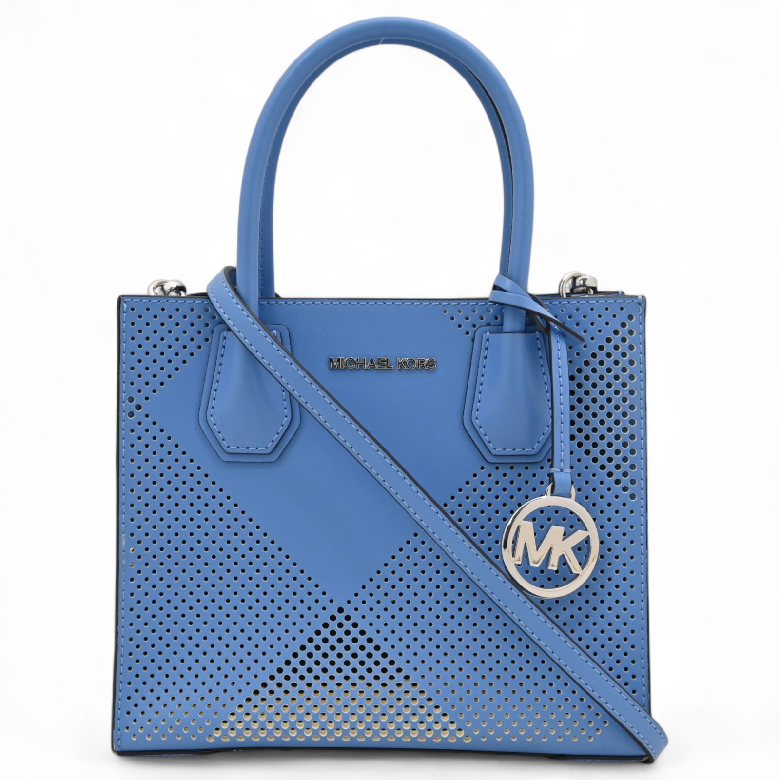 マイケルコース ハンドバッグ MERCER パーフォレイテッド ショッパートート Bランク mi4206rf