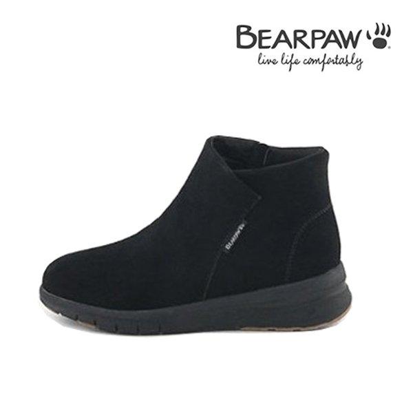 (BEARPAW) ELIZA 女性軽量ブーツ ブラック (ウールインソール贈呈) 0940001QD