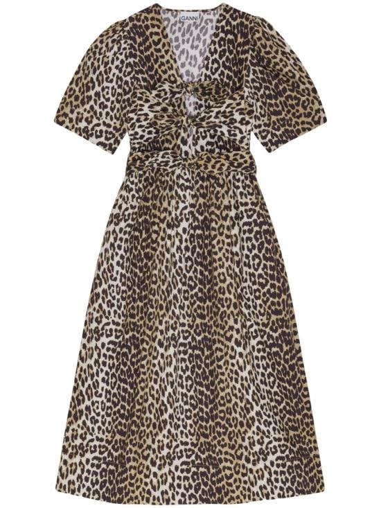 GANNI Women Long Skirts W0373 943 Brown
