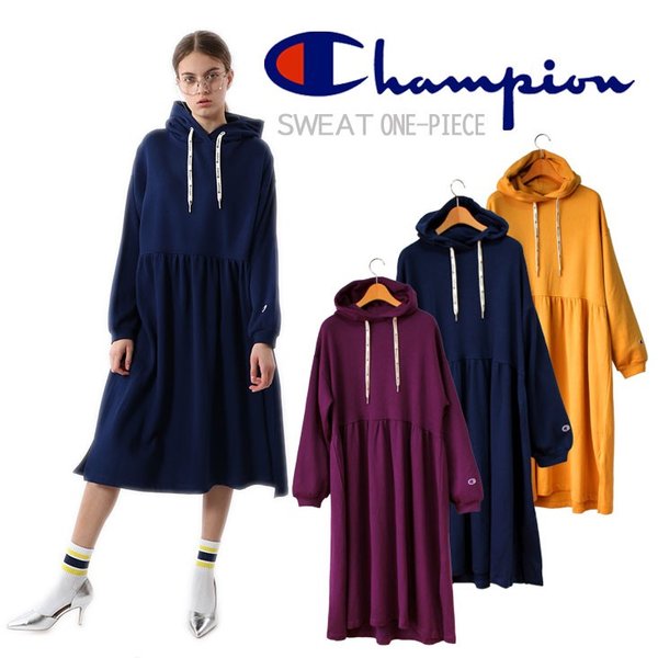 Champion チャンピオン レディース スウェット ワンピース