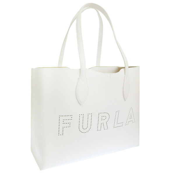 フルラ バッグ レディース トートバッグ アウトレット レザー ホワイト ERA L TOTE WB00796BX180801B00 FURLA A4対応