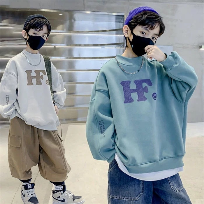 パーカー男の子キッズパーカー長袖トップスカジュアルスウェット春秋韓国子服可愛いおしゃれカジュアルかっこいいジュニア服通学通園普段着 4,893円