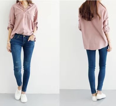 シャツ 長袖 かわいい 大人可愛い きれいめ シンプル カジュアル 大人 上品 おしゃれ お洒落 かっこいい レトロ 大人女子 こなれ感 ラフ ラブリー キュート ガーリー ルーズ 個性的 クール