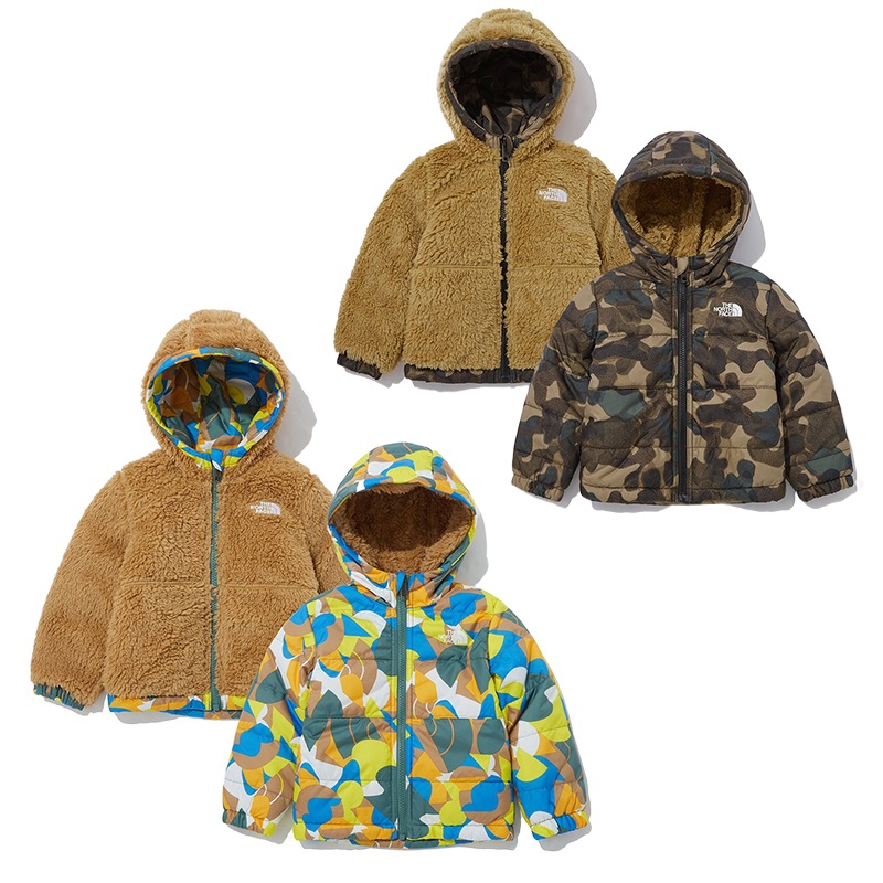 NJ3NP90 BABY REVERSIBLE MT CHIMBO FZ HOODED JKT 男の子 女の子 キッズ リバーシブル 軽量 KIDS 韓国 人気 新作 2023 コーデ ジュニア