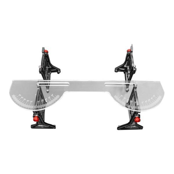 キャンバーゲージ測定定規ツールプロフェッショナルユニバーサル高性能プレミアムRCセットアップRCカートラックセットアップツール