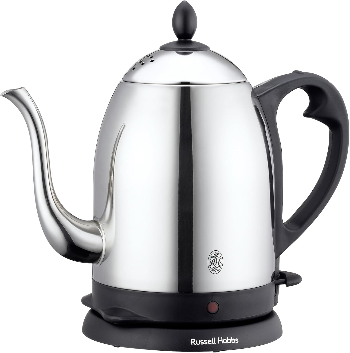 大石アンドアソシエイツ ラッセルホブス 電気ケトル コーヒー 1.0L ドリップ ポット 細口 ステンレス 洗いやすい 1250W 7410JP