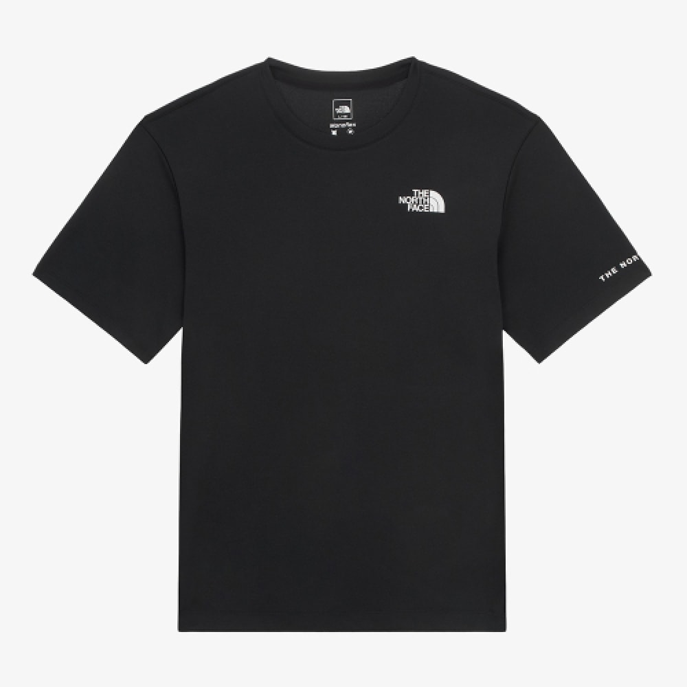 ザ・ノース・フェイス NT7UR17A リリースショートスリーブ Tシャツ_ブラック