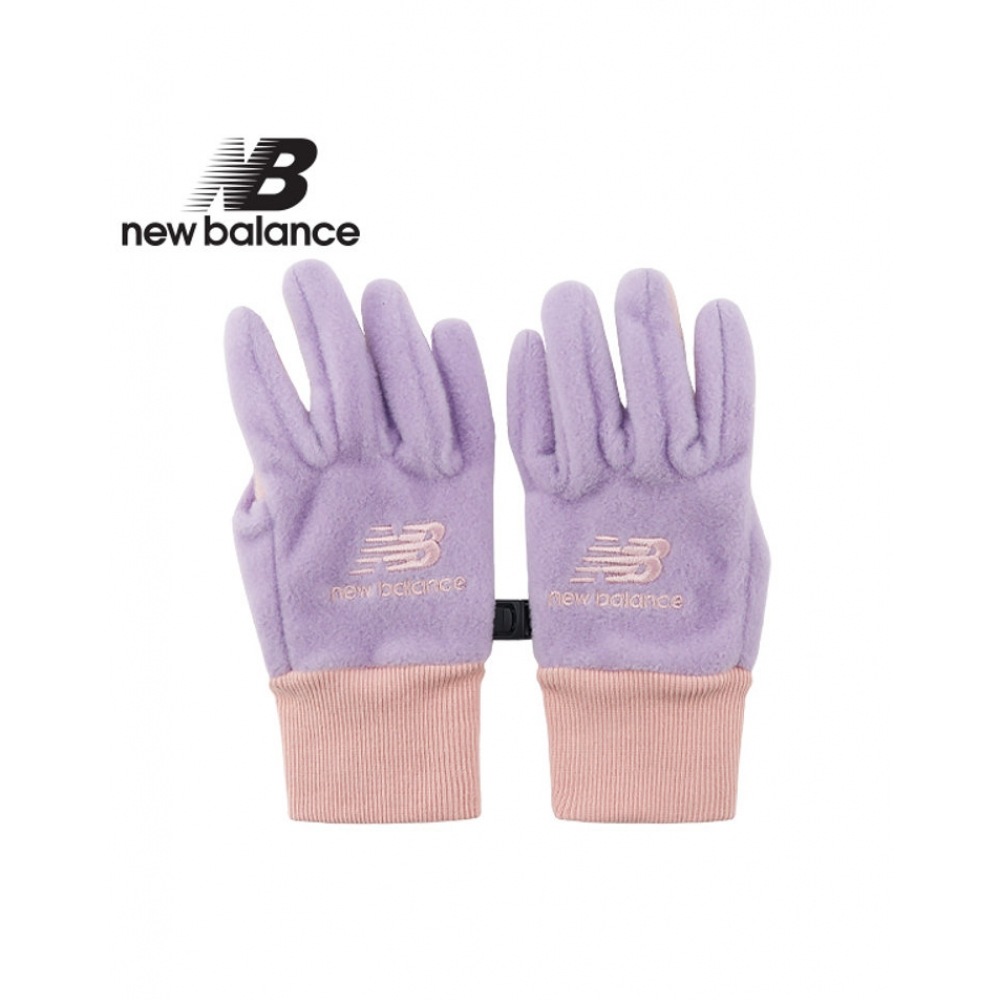 ニューバランスキッズフリースフィンガーグローブ (NK8CCF101U-70) _バイオレット