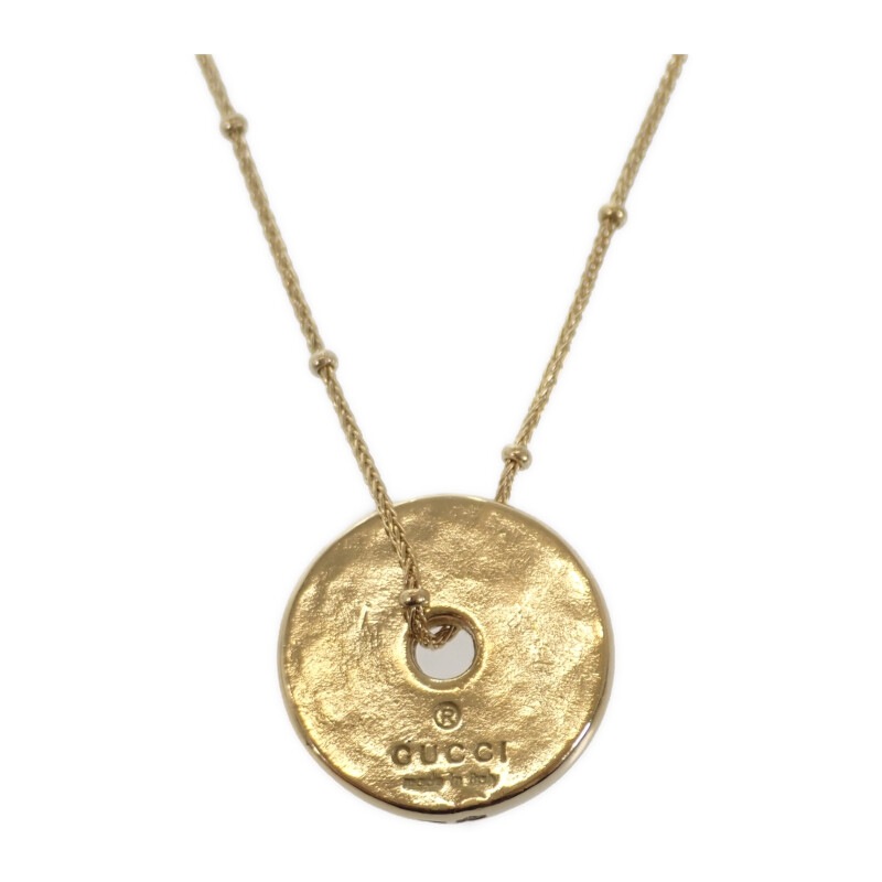 【Aランク】 コイン ペンダント ネックレス K18イエローゴールド メンズ【ISEYA】