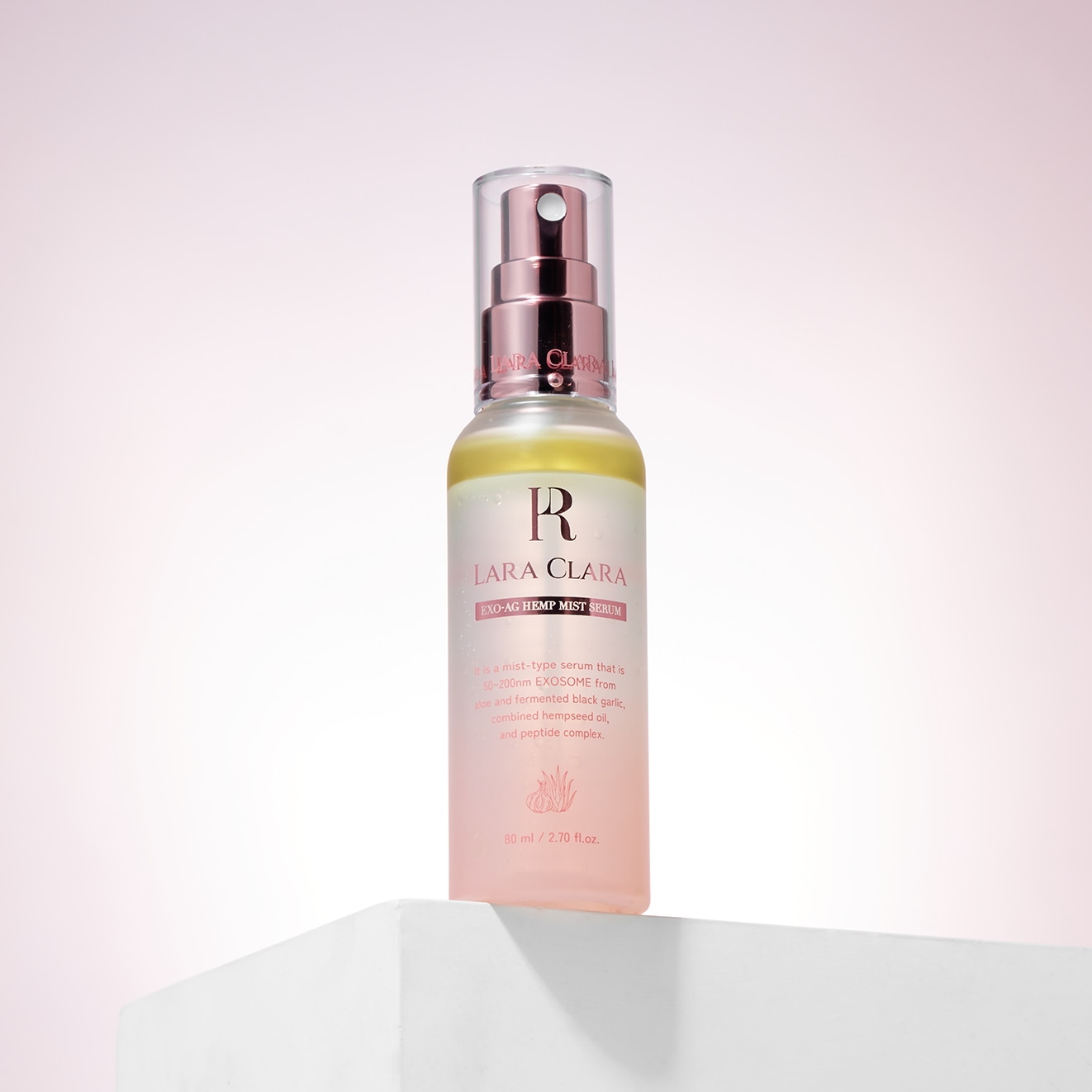 ララクララエキソエイジミストセラム 80ml (エクソソー/CICA/ペプチド)