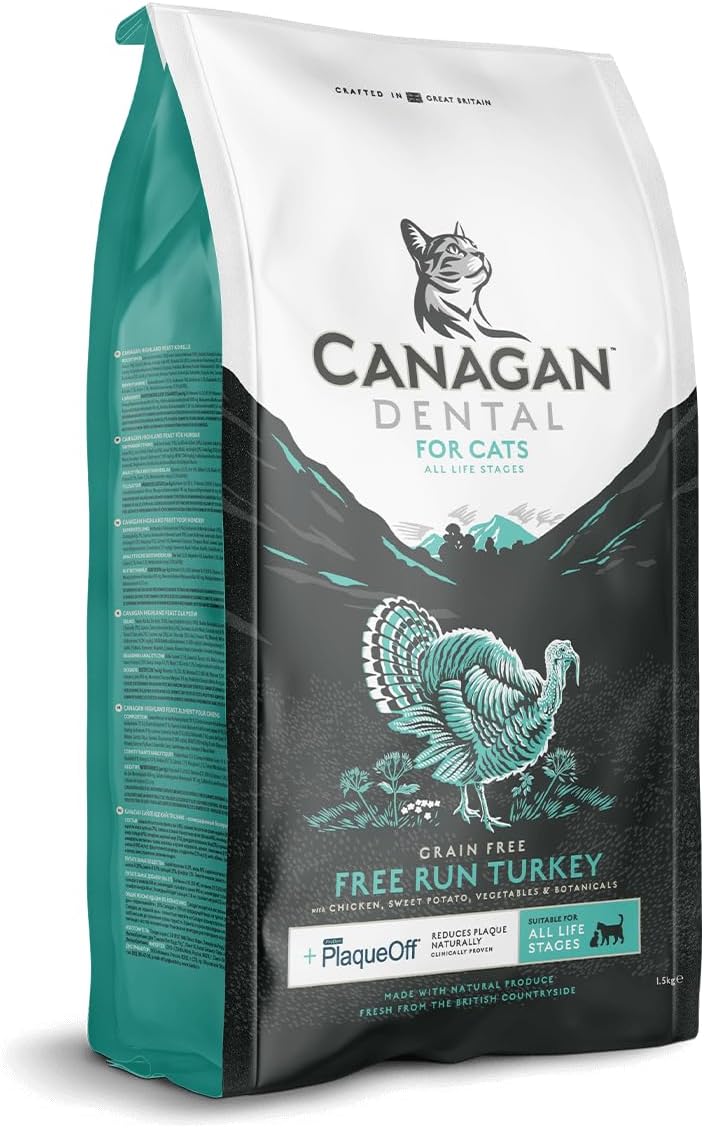 カナガン デンタル キャットフード（1.5kg）全猫種 全年齢対応 【着色料・香料不使用/グレインフリー/特許取得の海藻成分配合】Canagan CCFTCD 5,588円