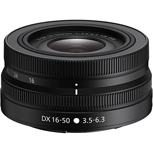 色：ブラック Nikon 標準ズームレンズ NIKKOR Z DX 16-50mm f/3.5-6.