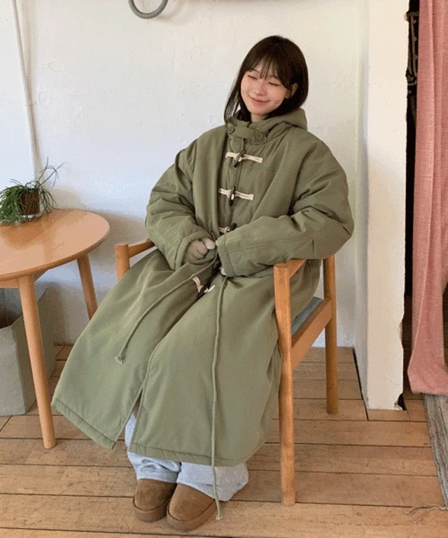 ベアトッポッキ パンパン ロング フード フィールドジャケット