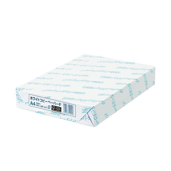 （まとめ）日本紙パルプ商事 ホワイトコピーペーパーF A4 PPCWCPFA4 1冊（500枚） 10セット