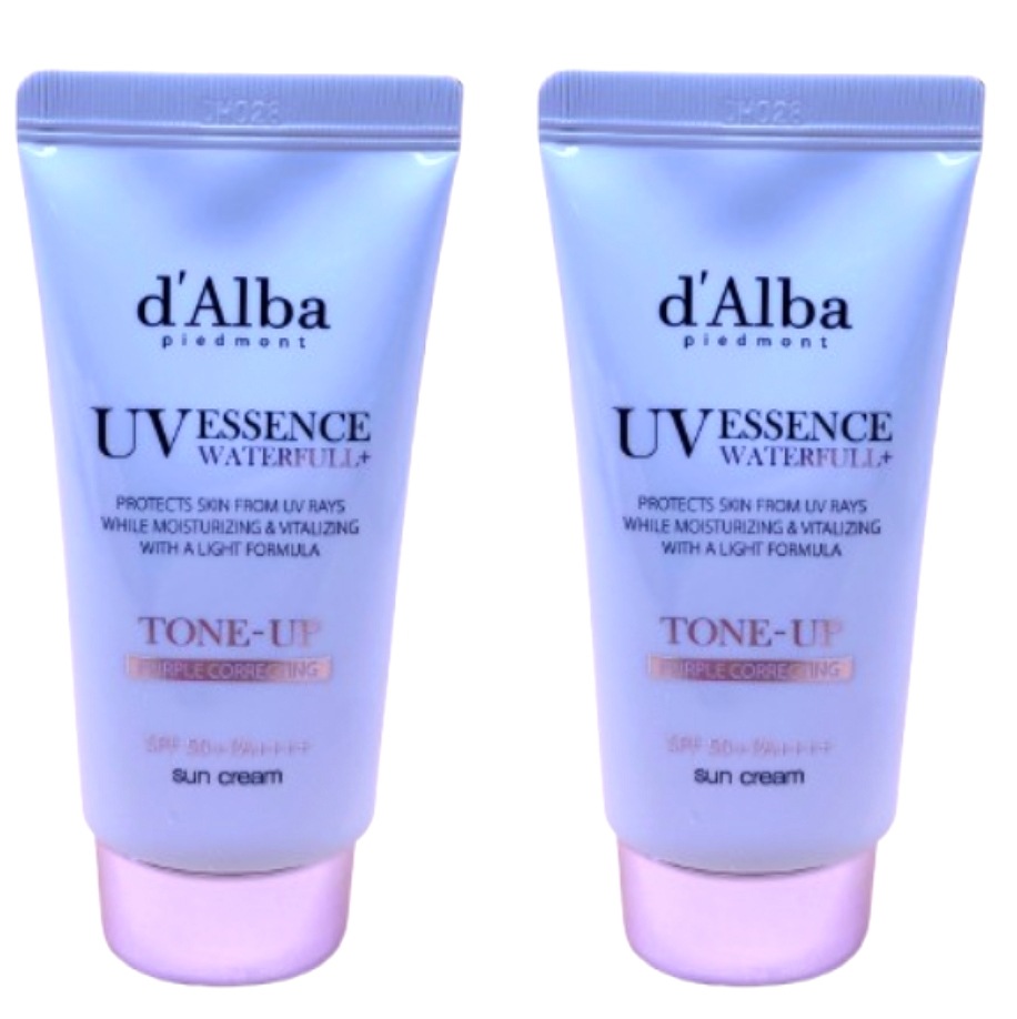 [ 1 + 1 ] BEST ウォータフルトーンアップサンクリーム, 50ml + 50ml [パープル]