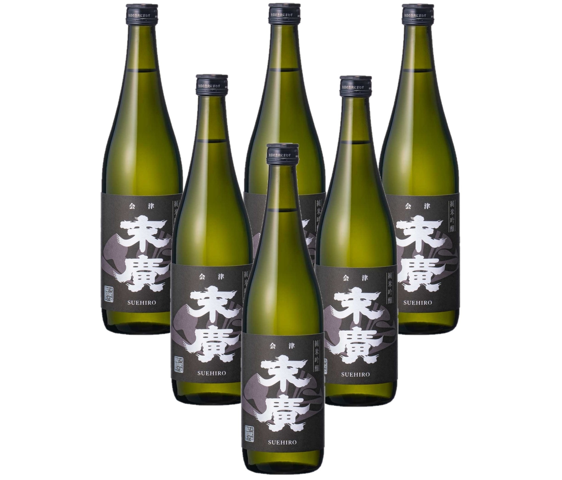 【送料無料】 日本酒 末廣酒造 純米吟醸 末廣 すえひろ 720ml×6本