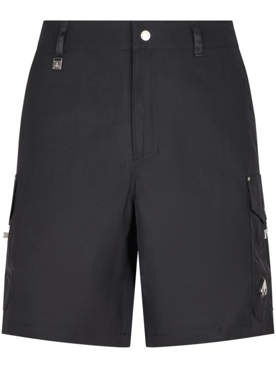 MOOSE KNUCKLES Men Shorts M16MR767292 Black