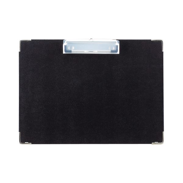 (まとめ) TANOSEE 用箋挟 B4ヨコ ブラック 1枚 (×30セット)