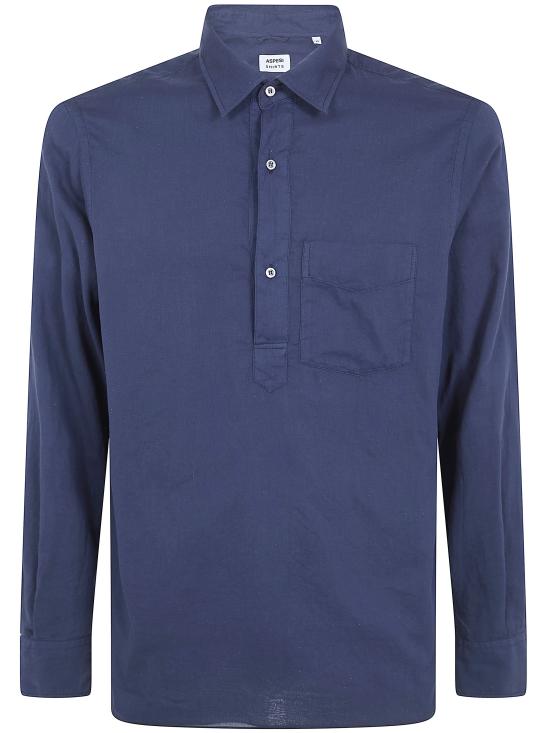 ASPESI Men Long Tops S6 A CE65 D011 85098 NAVY