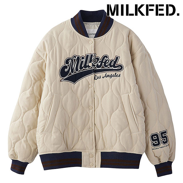 ロゴパッチ キルテッドジャケット [103244021001] LOGO PATCH QUILTED JACKET レディース アウター ブルゾン キルティング OFF-WHITE