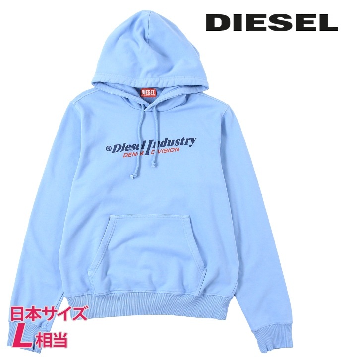 プルオーバースウェットパーカー メンズ S-GINN-HOOD-IND ロゴプリント die-m-t-f8-177