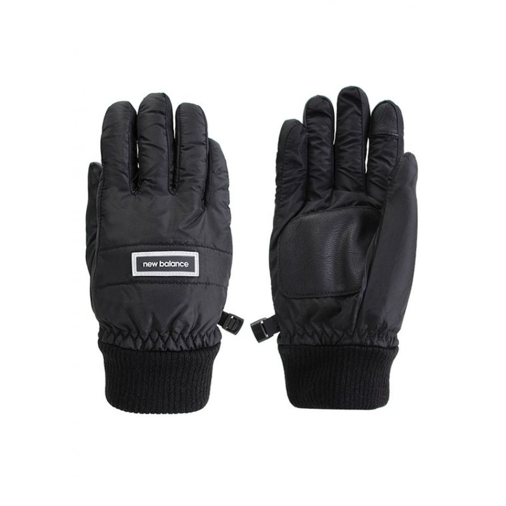 ニューバランスシューズニューバランスキッズ NB レタリング軽量パッド入りジュニアキッズフィンガーグローブブラック NK8CCF103U-19