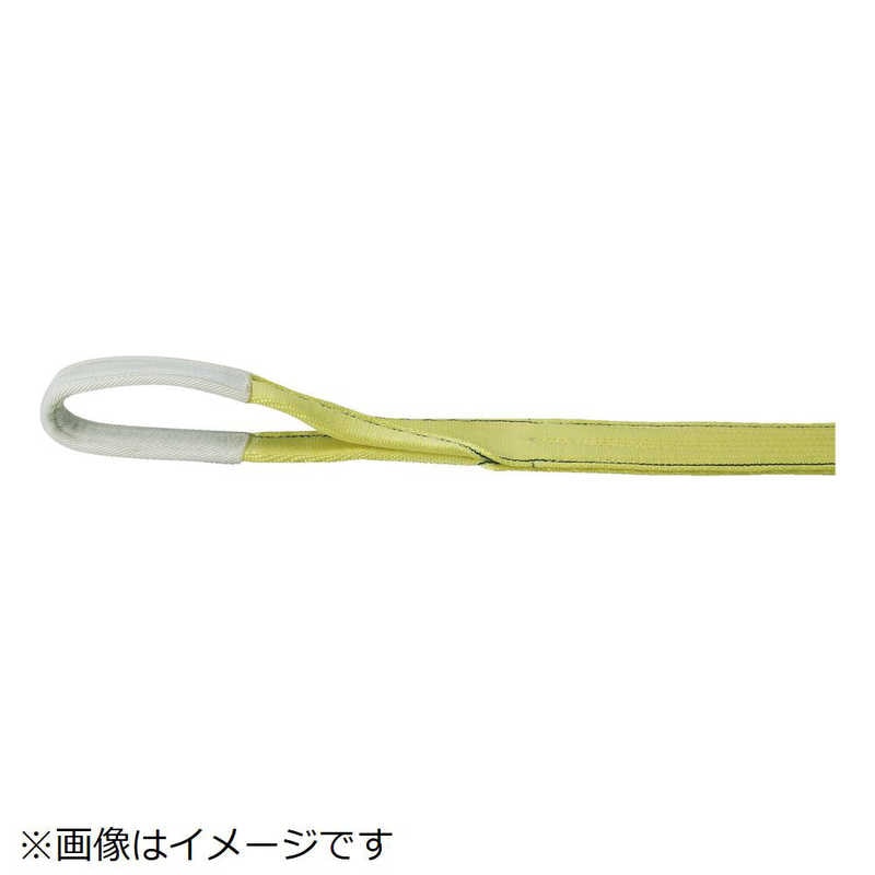 トラスコ中山　ポリエステルスリング JIS3等級 両端アイ形 75mmX3.0m　TPS7530