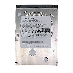 MQ01ABF050　内蔵HDD500GB 5400 rpm 動作品　2.5インチ　HDD 動作保証有　アウトレット　安い