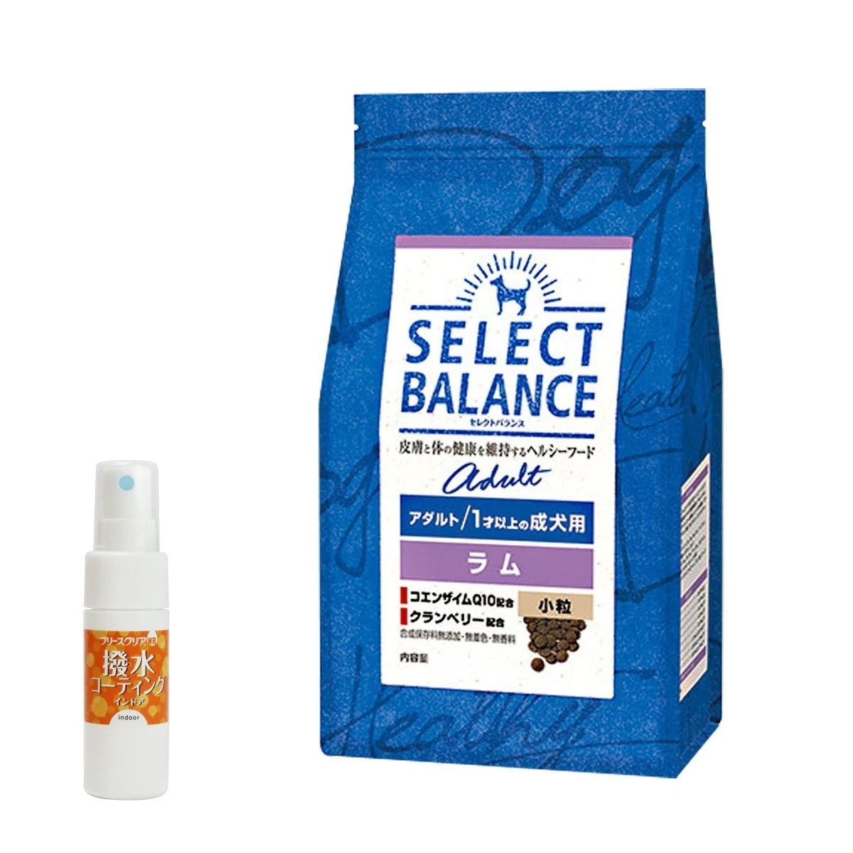 ドッグフード アダルトラム 小粒 3kg【撥水コーティングインドア(水回り用) 20ml付き】 5,610円