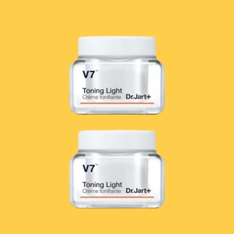 [1+1] V7 トーニング ライトクリーム 50ml + 50ml 肌トーン明るくエイジングケア！