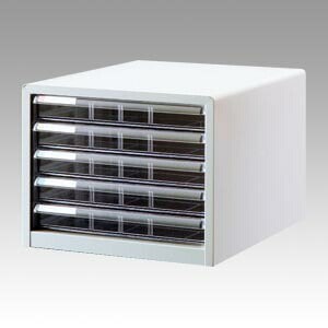 アバンテＶ２レターケースＢ４浅５段 BL-55ニユ-グレ