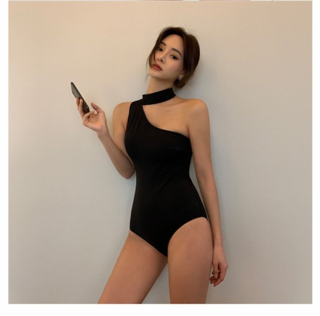 水着 レディース ワンピース 体型カバー スイムウェア ワンピース水着 体系カバー水着 ワンピース ワンショルダー ワンショル 体系カバー リボン 切り替えデザイン 胸元 盛れる かわいい 大人可愛い 7,022円