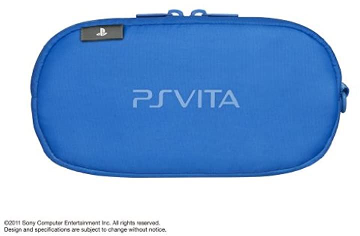 PlayStation Vita キャリングポーチ ブルー 正規取扱店 PCHJ-15008 魅力的な価格