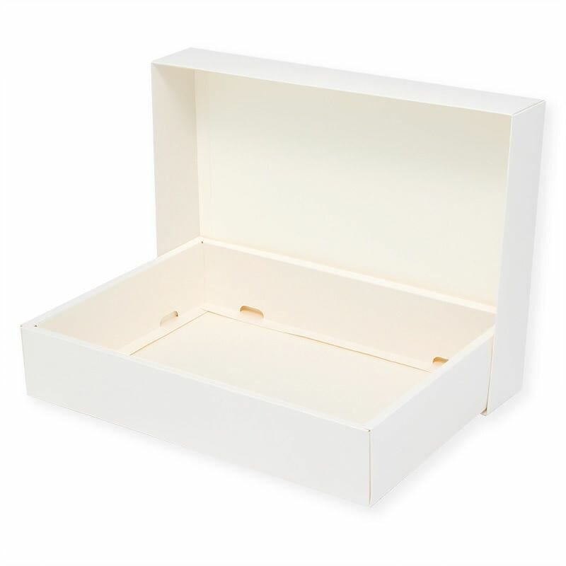 シモジマ HEIKO 箱 ソフィアボックス SO-018 無地 10枚 内寸250x350x高70mm ギフトボックス 006857264