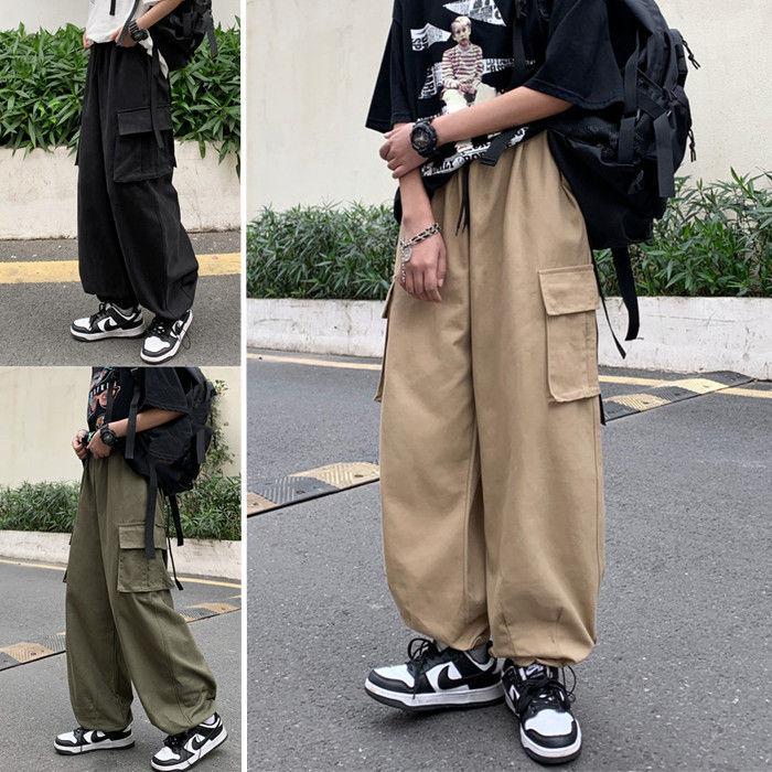 【新作登録】団体購入30件ワイドパンツ カーゴパンツ メンズ ワイドストレート パンツ メンズ ボトムス 春 夏 秋 イージーパンツ 大きいサイズ 低身長 高身長 ゆったり ポケット 履き心地