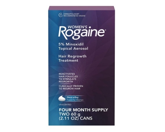 【ウィメンズ Rogain 5% フォーム】60g 2本入　薄毛と脱毛用 女性の育毛用局所トリートメント 4 か月分